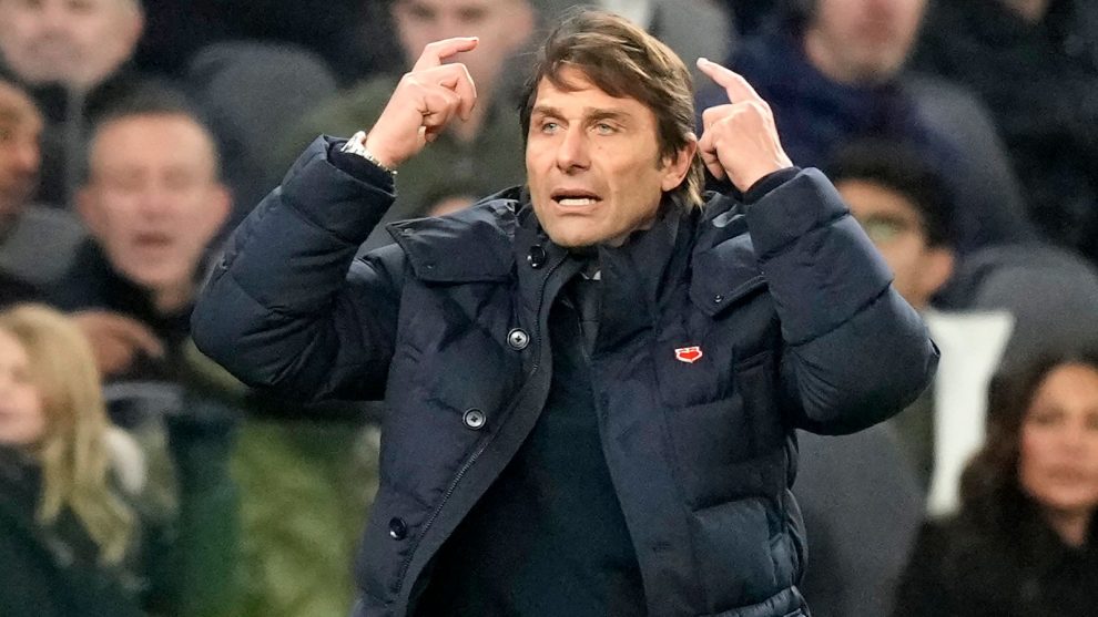 Antonio Conte has again cast doubt over his Spurs future