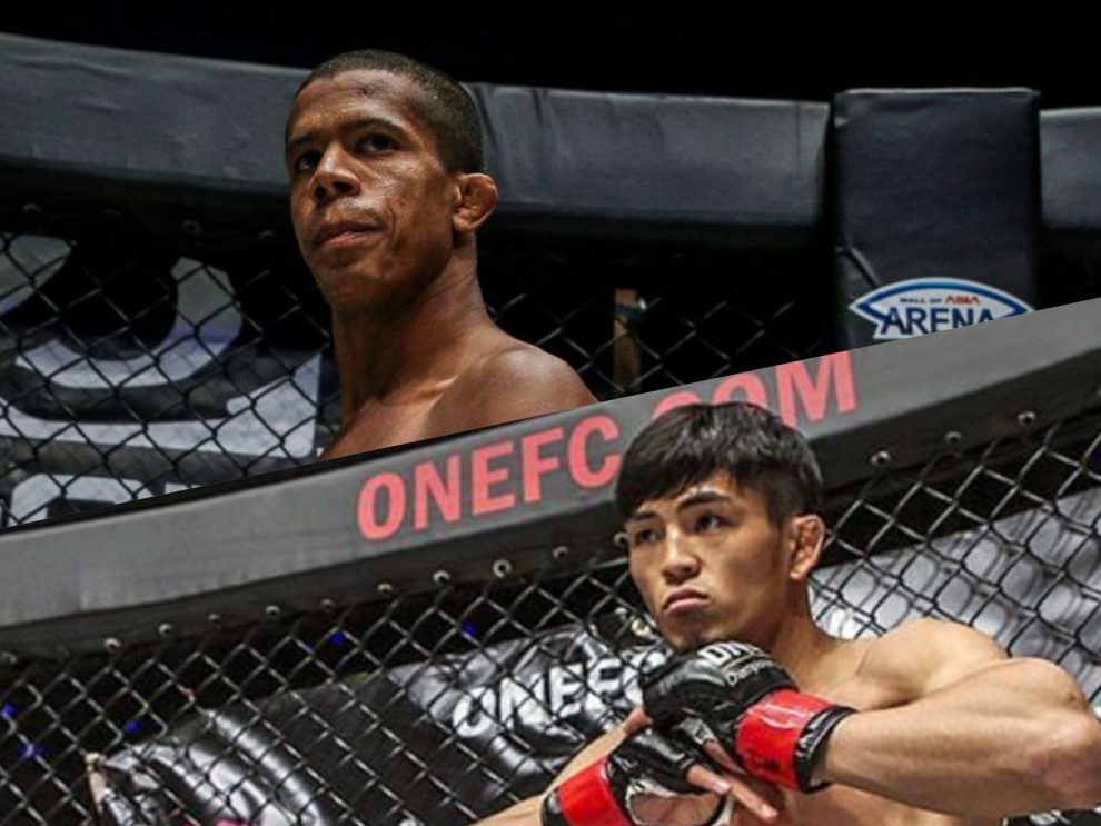 Adriano Moraes (top) and Yuya Wakamatsu (bottom). [Photo: ONE Championship]