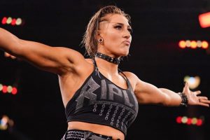 Rhea Ripley wrestled against men during her WWE training.