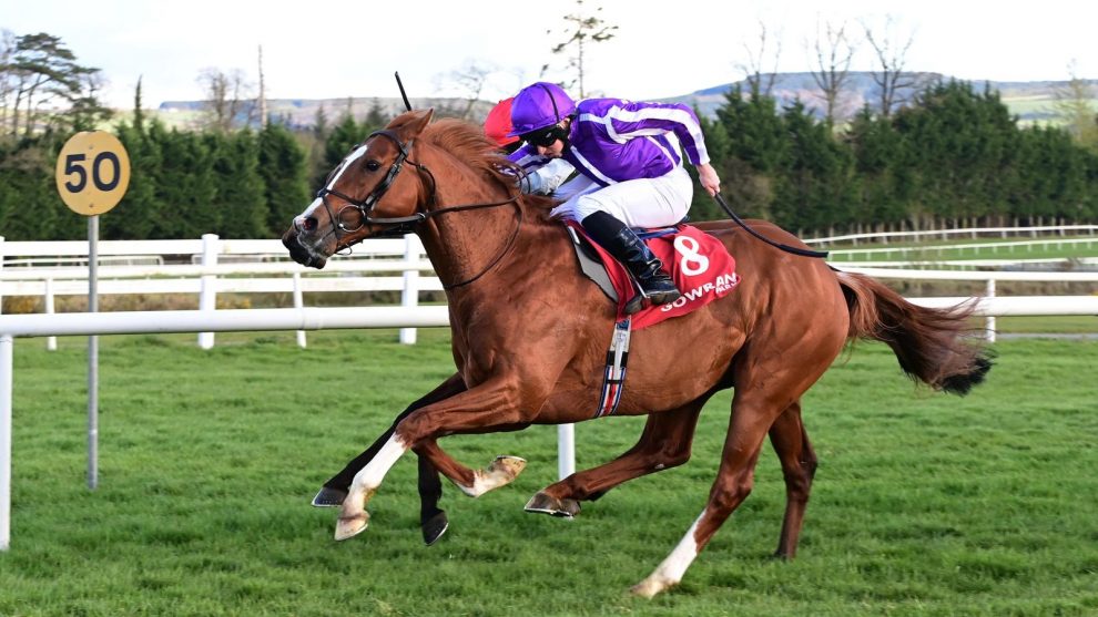 Wordsworth and Ryan Moore winning at Gowran Park