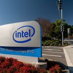 Signage at the entrance to Intel headquarters in Santa Clara, California, U.S., on Wednesday, Jan. 20, 2021. Investors want to know if the world's largest chipmaker will outsource more production when Intel Corp. reports results Thursday. Photographer: David Paul Morris/Bloomberg via Getty Images