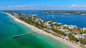 Cortez beach on Anna Maria Island, Florida